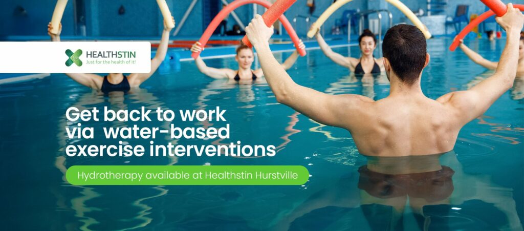 WATER-BASED EXERCISE INTERVENTIONS WITH OUR ALLIED HEALTH PARTNER cover