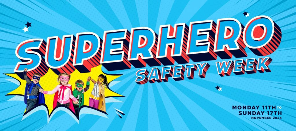 SUPERHERO SAFETY WEEK cover