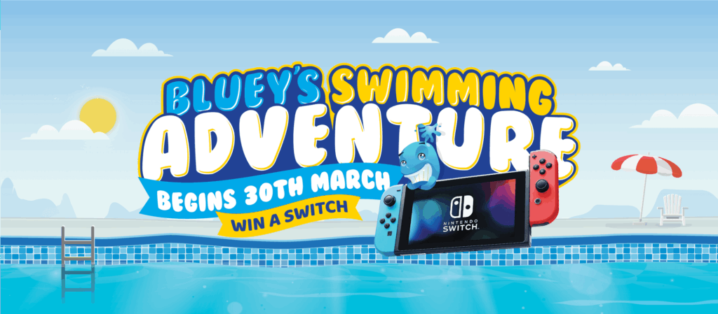 BLUEY’S SWIMMING ADVENTURE IS UNDERWAY! 🐳 cover