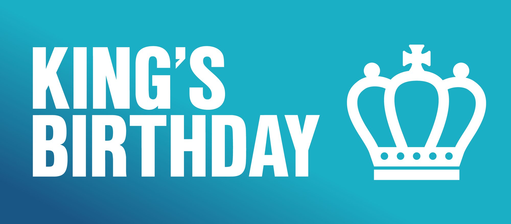 KING’S BIRTHDAY (NSW)- UPCOMING PUBLIC HOLIDAY cover