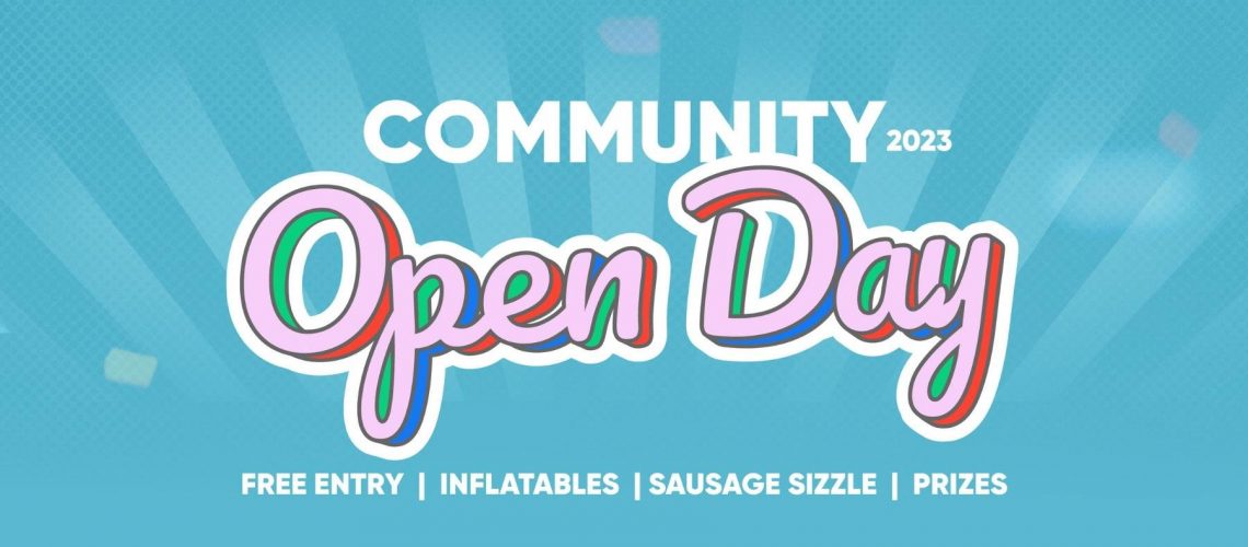 COMMUNITY OPEN DAY cover